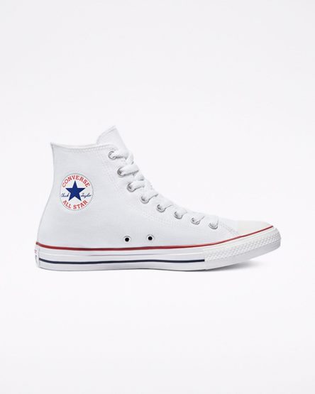 Men's Converse Chuck Taylor All Star Classic High Top Shoes White | AU 45861J